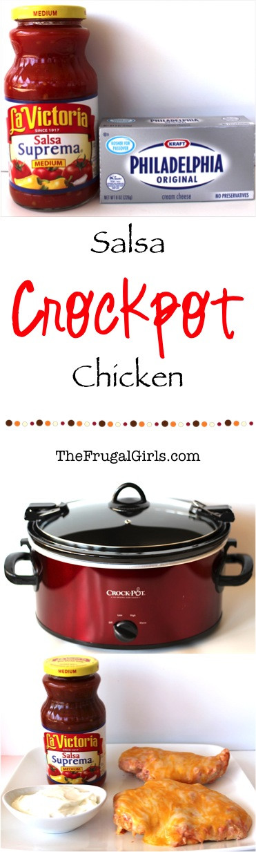 Chicken And Salsa Crock Pot Recipe
 Crockpot Chicken Salsa Recipe Just 4 Ingre nts The