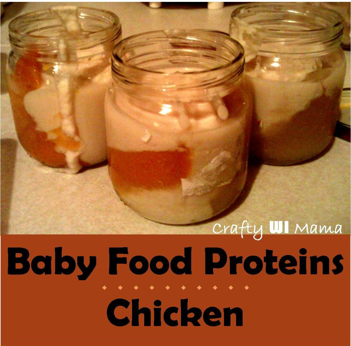 Chicken Baby Recipes
 Crafty WI Mama How to Make Chicken Baby Food Easy I