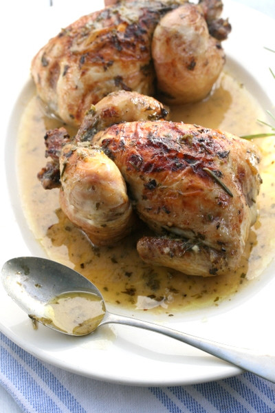 Chicken Baby Recipes
 baby chicken roasted in wine and herbs recipe