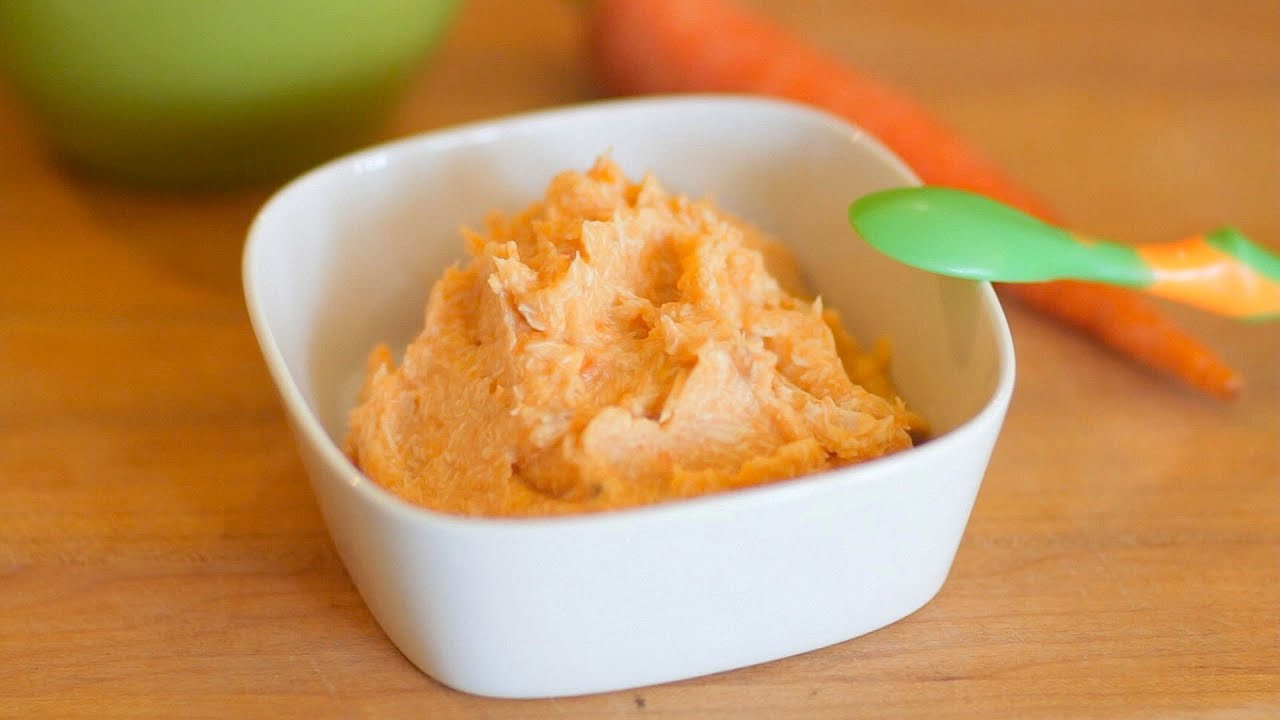 Chicken Baby Recipes
 Chicken Carrot puree baby food recipe 6M