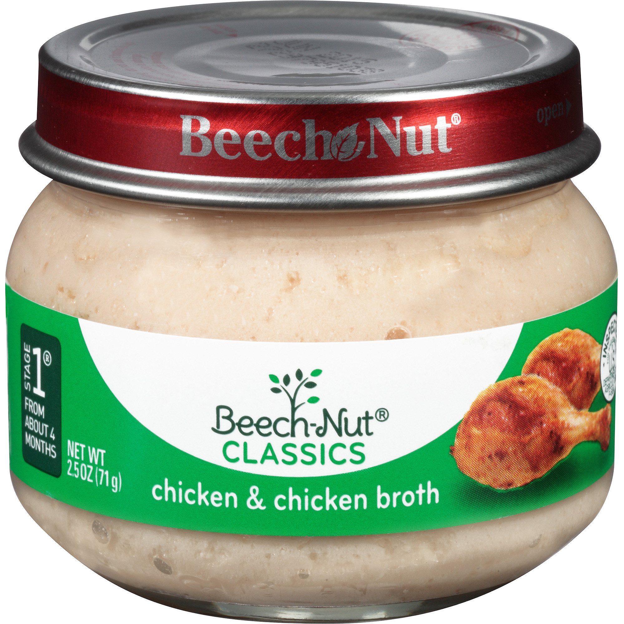 Chicken Baby Recipes
 Beech Nut Classics Stage 1 Chicken Broth Baby Food 2 5 oz