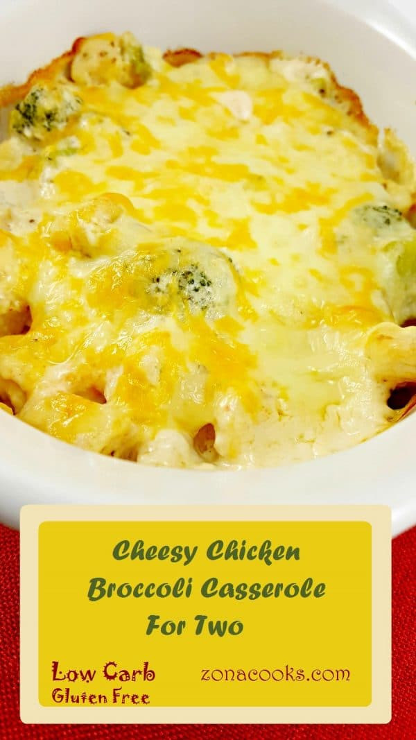 Chicken Casserole For Two
 Cheesy Chicken Broccoli Casserole Recipe for Two • Zona Cooks