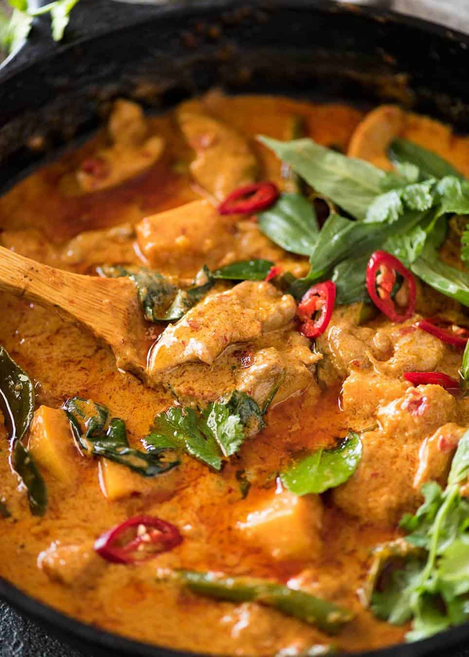 Chicken Curry Recipes Thai
 Thai Red Curry with Chicken