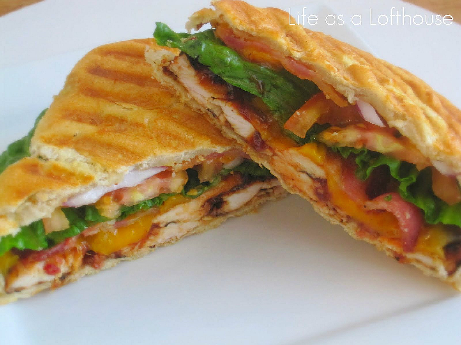Chicken Panini Sandwich Recipe
 BBQ Chicken Panini Life In The Lofthouse