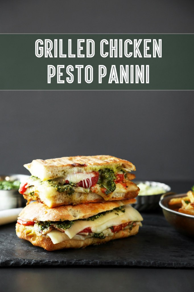 Chicken Pesto Panini Recipes
 Grilled Chicken Pesto Panini The Candid Appetite
