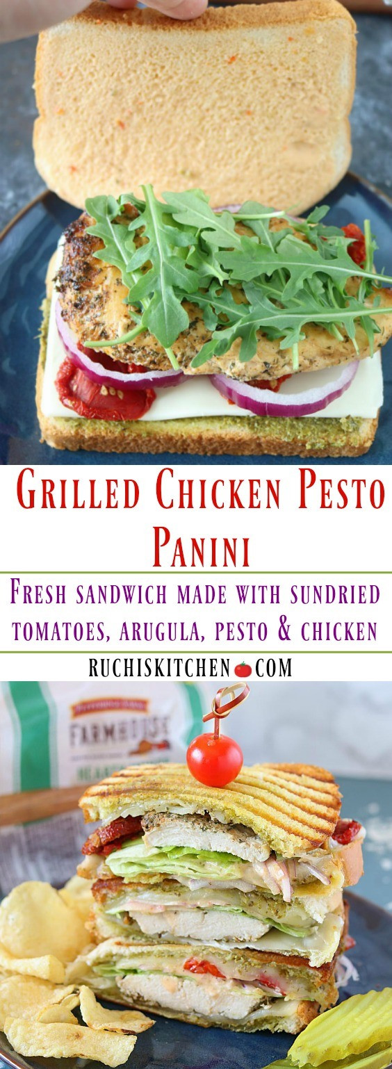 Chicken Pesto Panini Recipes
 Grilled Chicken Pesto Panini Chicken Pesto Panini Recipe