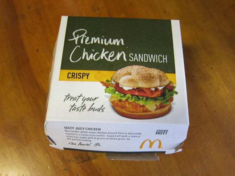 Chicken Sandwiches Mcdonalds
 Review McDonald s New Premium Crispy Chicken Club