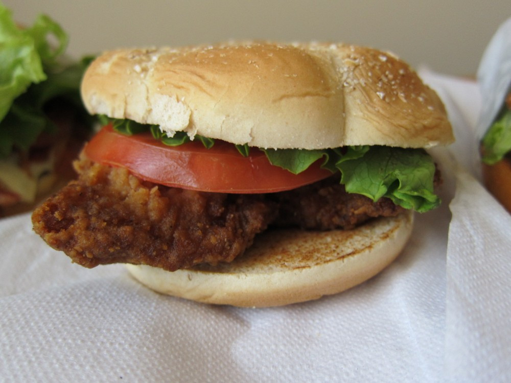 Chicken Sandwiches Mcdonalds
 Fast Food Premium Chicken Sandwich parison
