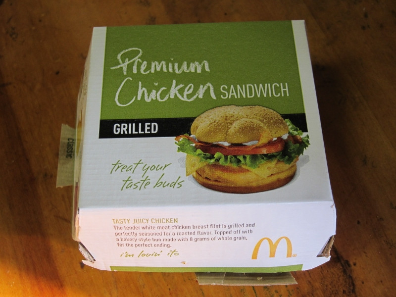 Chicken Sandwiches Mcdonalds
 Review McDonald s New Premium Grilled Chicken Classic