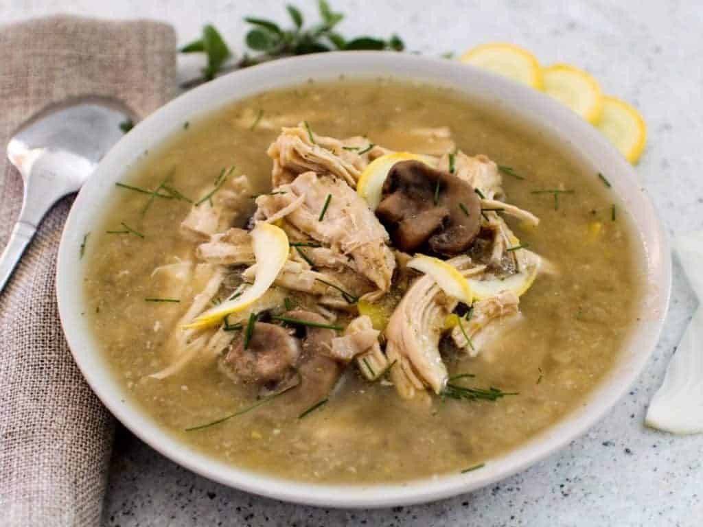 Chicken Soup With Mushrooms
 Chicken Mushroom Soup