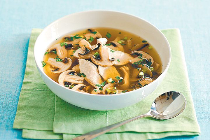 Chicken Soup With Mushrooms
 Chicken with mushroom soup