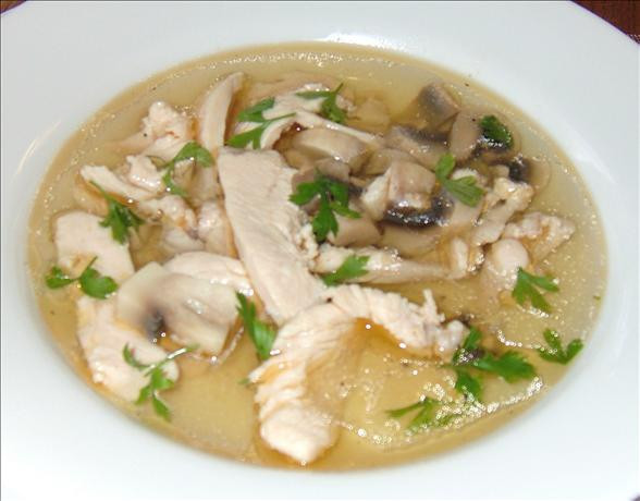 Chicken Soup With Mushrooms
 Mushroom Soup