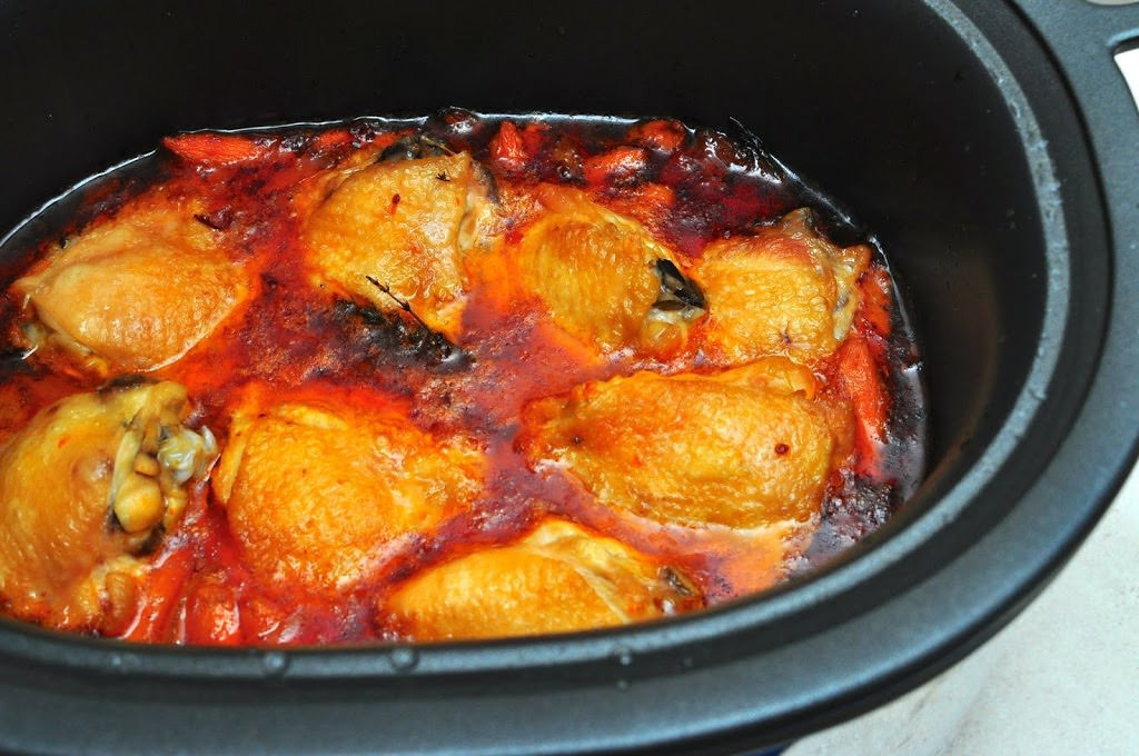 Chicken Thighs In Slow Cooker
 Slow Cooker Braised Chicken Thighs Dad Cooks Dinner