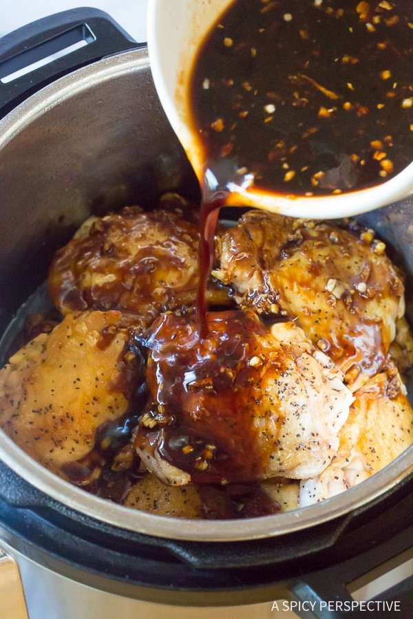 Chicken Thighs Pressure Cooker Recipe
 Instant Pot Sweet Soy Chicken Thighs A Spicy Perspective