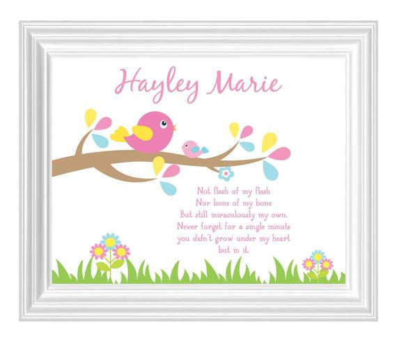 Child Adoption Gifts
 Personalized ADOPTION Gift Baby Gift Baby Nursery Sign