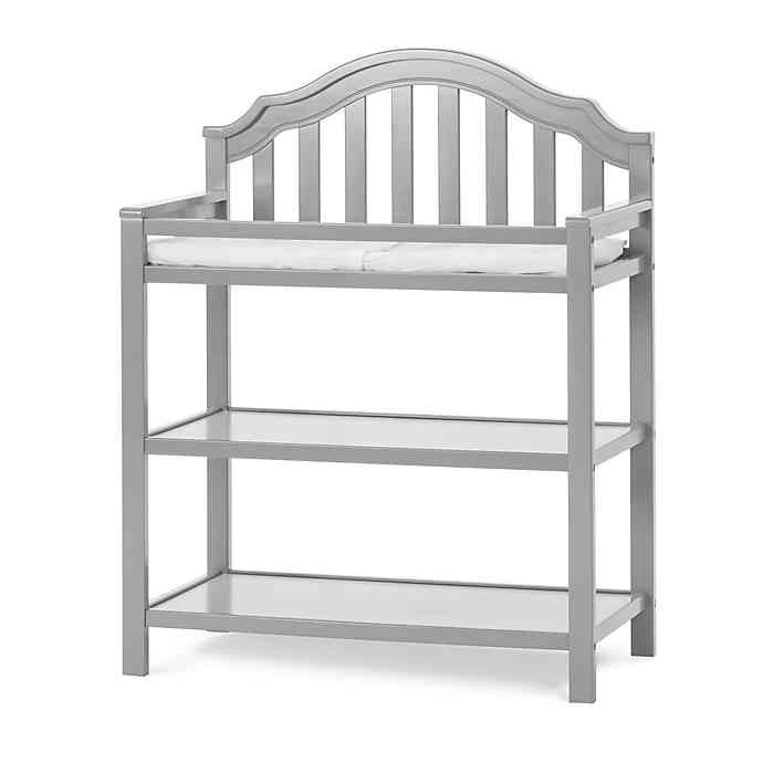 Child Craft Dresser Changing Table
 Child Craft™ Penelope Changing Table in Cool Grey