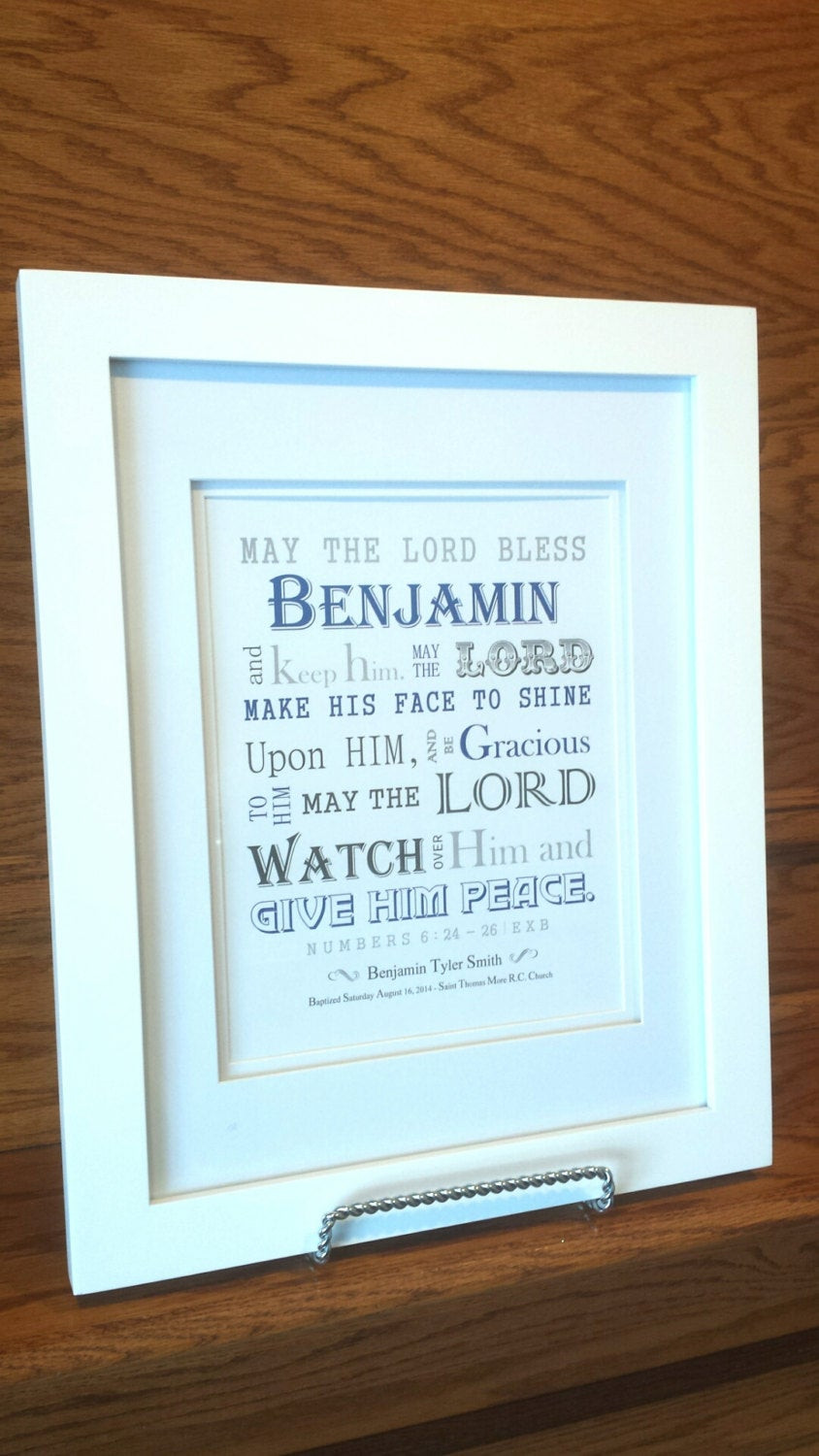Child Dedication Gifts
 Baby Boy Baptism Gift Christening Gift Personalized