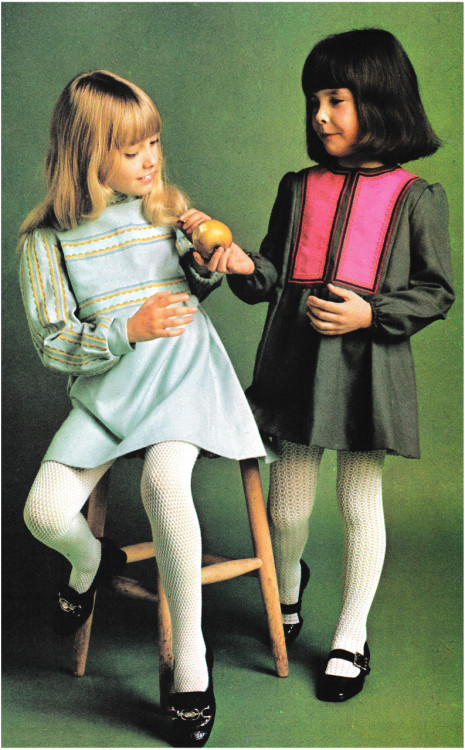 Child Fashion Clothes
 1970s Children’s Fashions