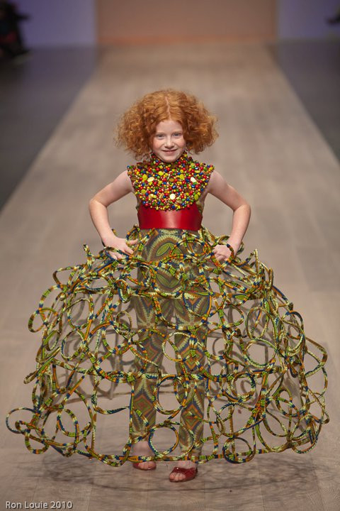 Child Fashion Designers
 Shadders Runway Review Dare to wear Love 2010