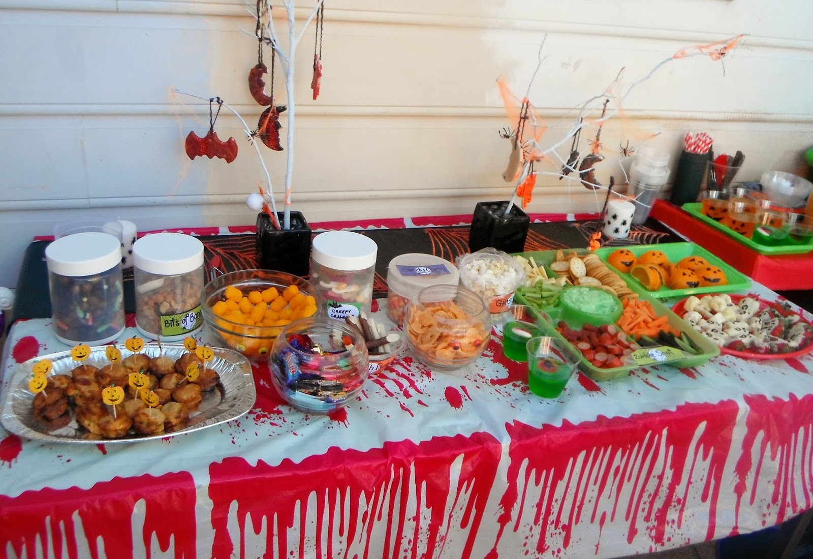 Child Halloween Party
 Adventures at home with Mum Halloween Party Food