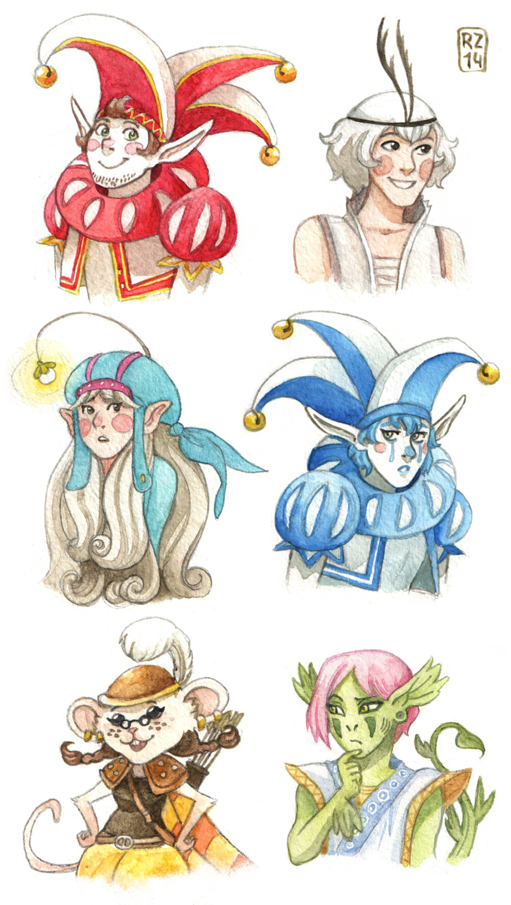 Child Of Light Party Members
 Genderbend Child of Light Guardians of Lemuria by
