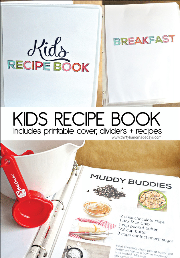 Child Recipes
 FREE Printable Kid’s Recipe Book