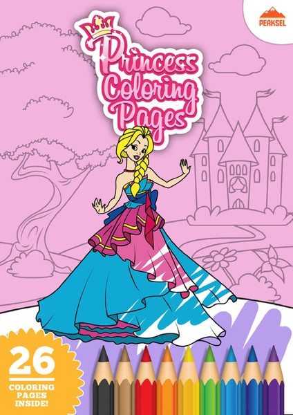Children Coloring Books
 File Princess Coloring Pages Coloring Book For Kids pdf