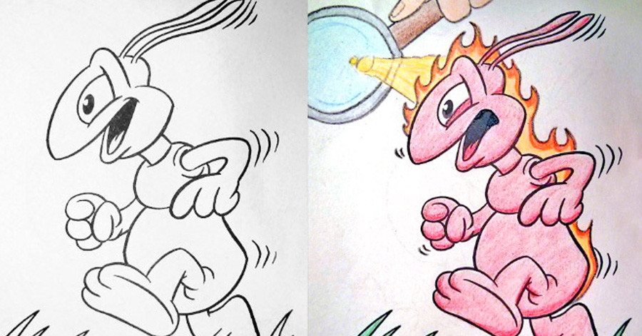 Children Coloring Books
 Hilarious coloring books for children seen from adults