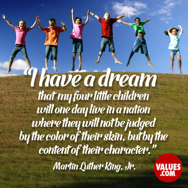 Children Dream Quotes
 “I have a dream that my four little children will one day