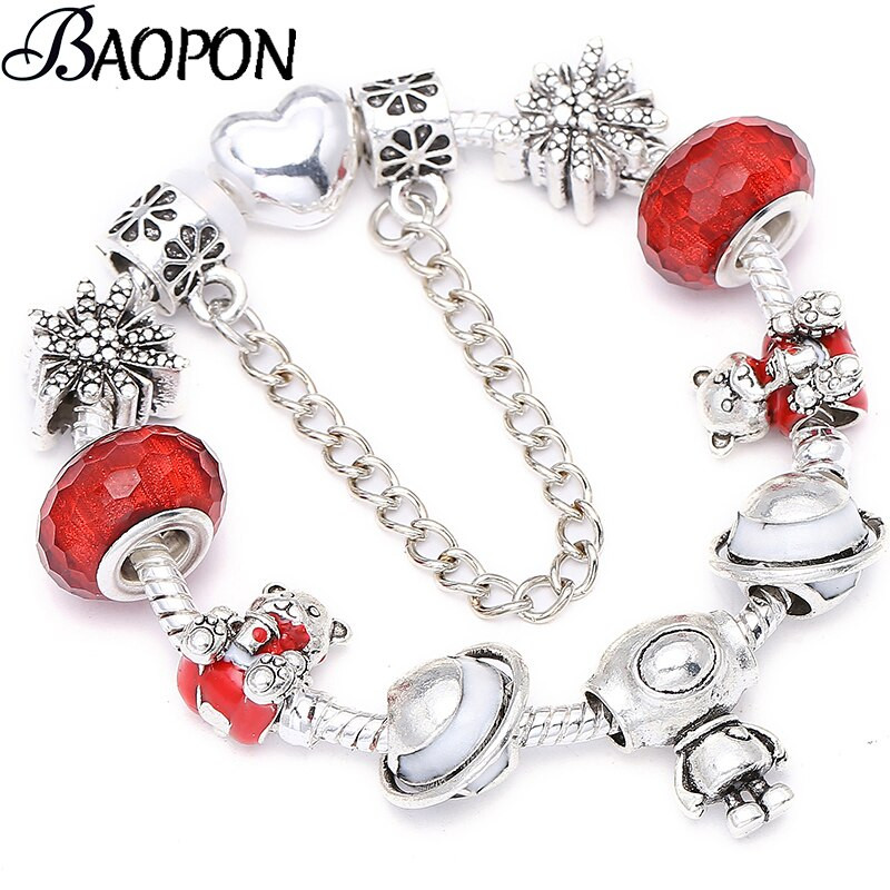 Children Fashion Jewelry
 BAOPON Children S Fashion Jewelry Mickey Crystal Pandora