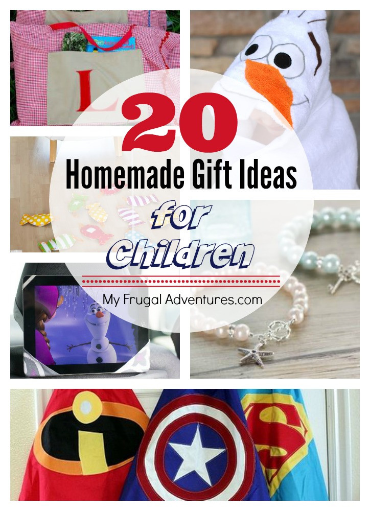Children Gifts Ideas
 20 AWESOME Homemade Gift Ideas for Children My Frugal