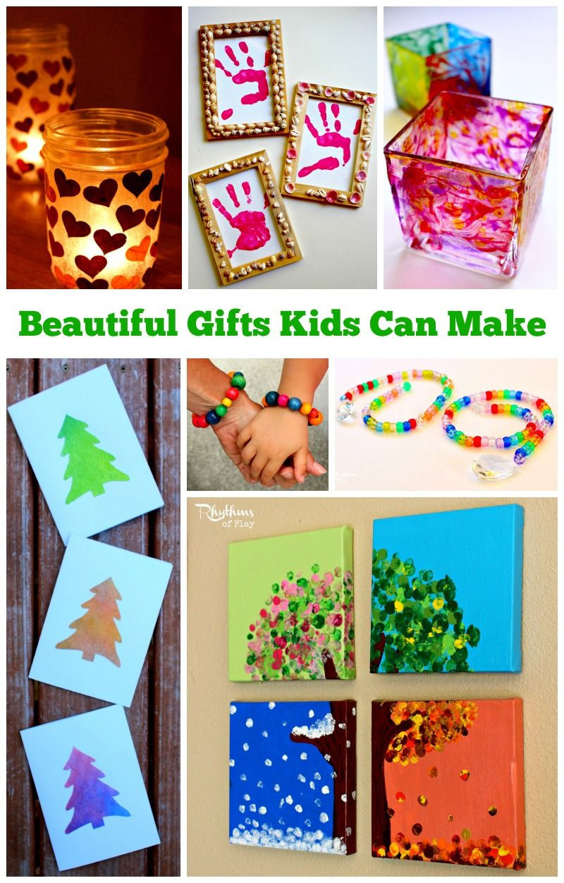 Children Gifts Ideas
 Homemade Gifts Kids Can Make for Parents and Grandparents