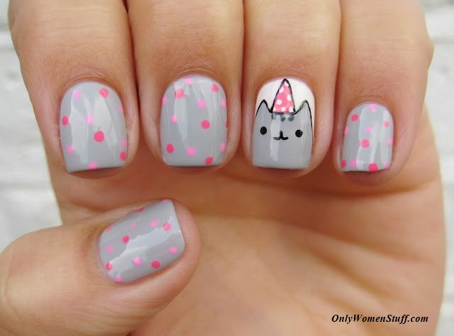 Children Nail Designs
 The coolest nail designs for kids easy to make at home