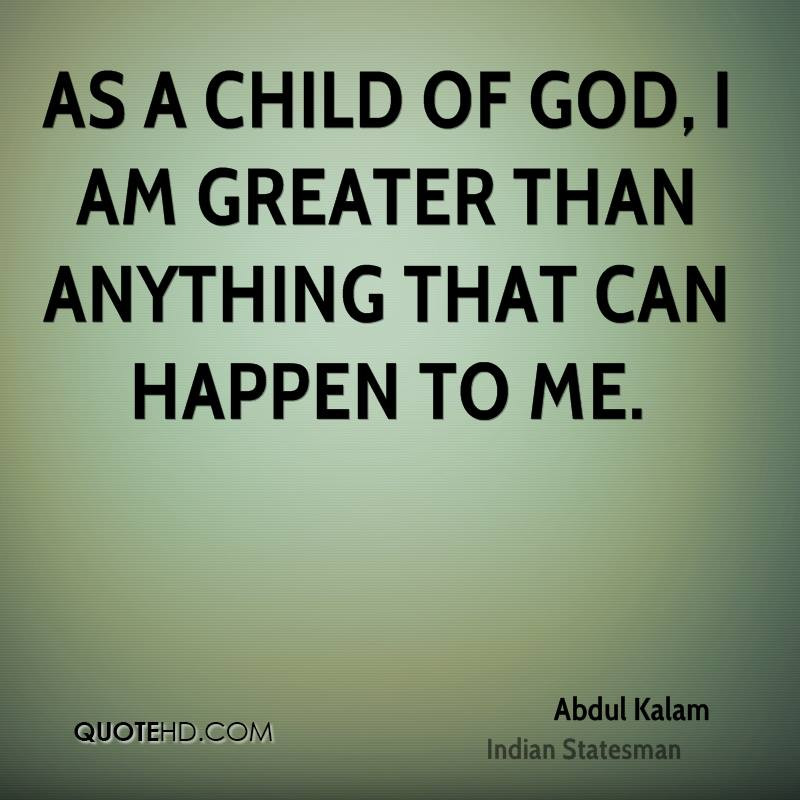 Children Of God Quote
 Abdul Kalam Quotes