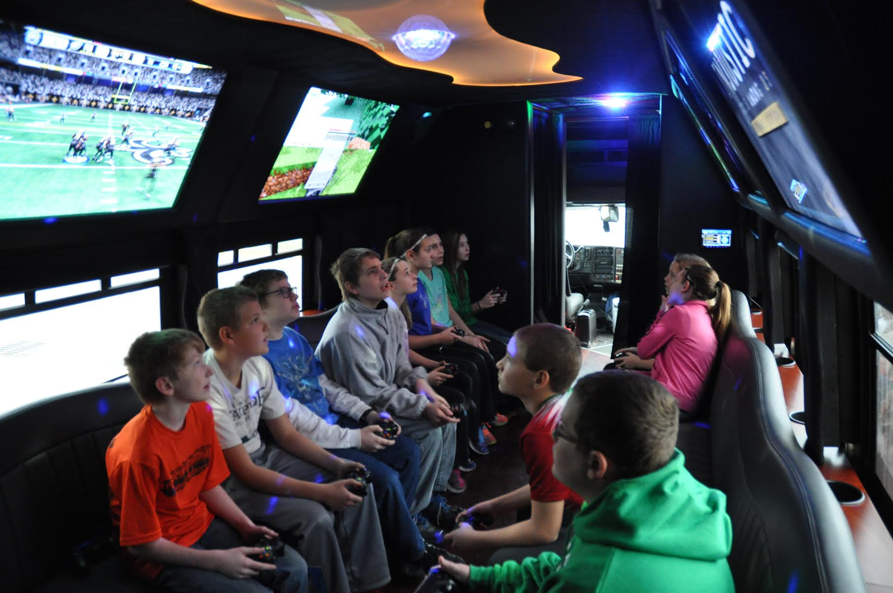 Children Party Bus
 Video Game Truck Party Bus