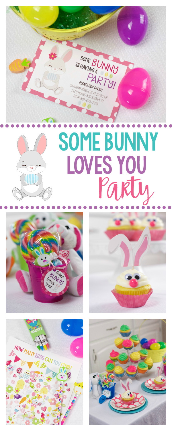 Children'S Easter Party Ideas
 "Some Bunny Loves You" Easter Party – Fun Squared
