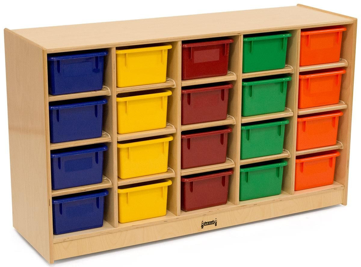 Childrens Storage Furniture
 Children’s Storage Unit Jonti Craft 20 Cubbies w Multi