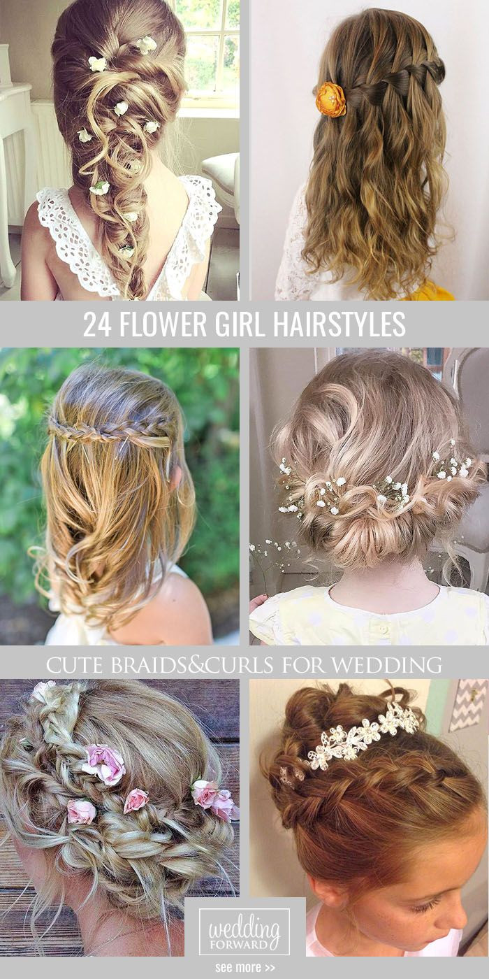 Childrens Wedding Hairstyles
 The 25 best Kids wedding hairstyles ideas on Pinterest