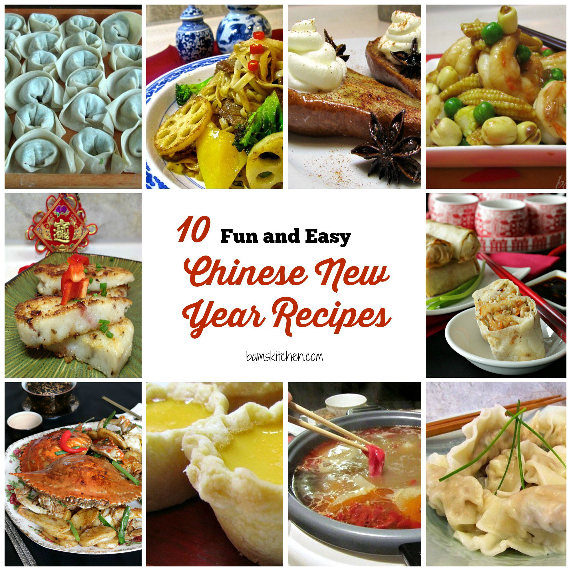 Chinese New Year Dishes Recipes
 Bam s Kitchen 10 Fun and Easy Chinese New Year Recipes