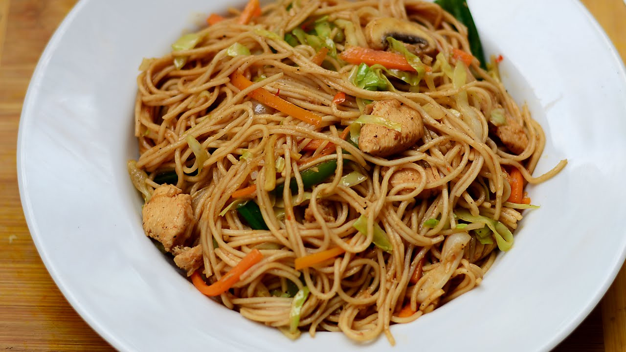 Chinese Noodle Recipes
 Chicken Noodles Chicken Chow Mein Recipe