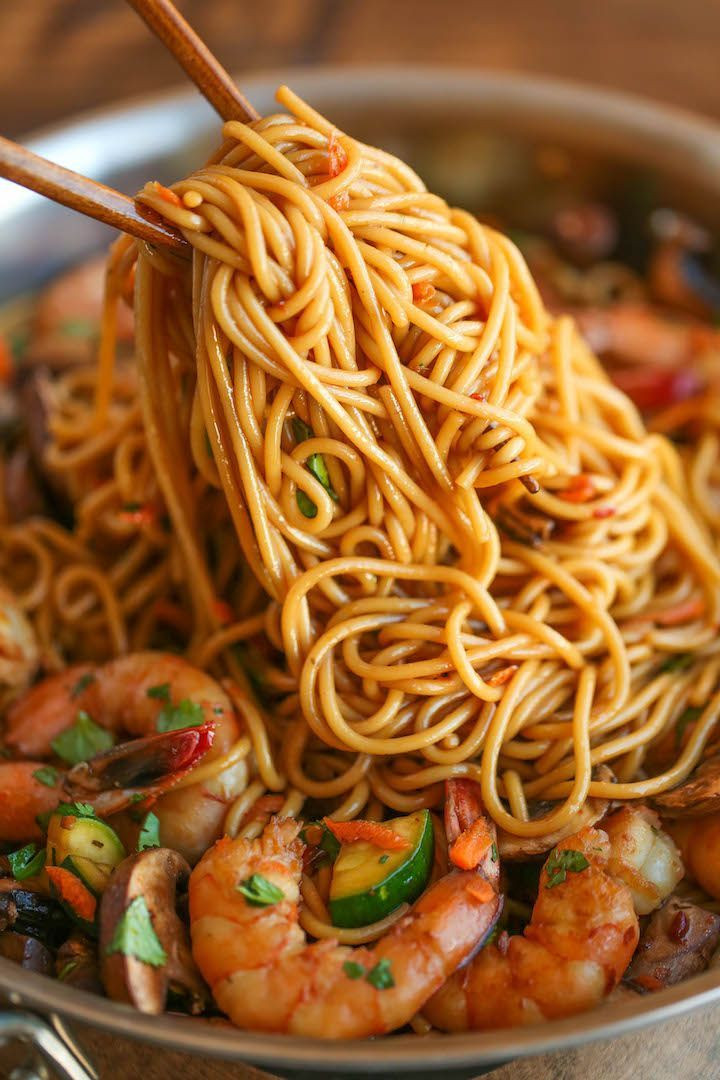 Chinese Noodle Recipes
 Asian Garlic Noodles Recipe