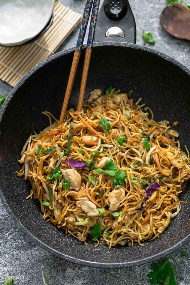 Chinese Noodle Recipes
 Chicken Chow Mein Noodles The BEST Easy e Pot