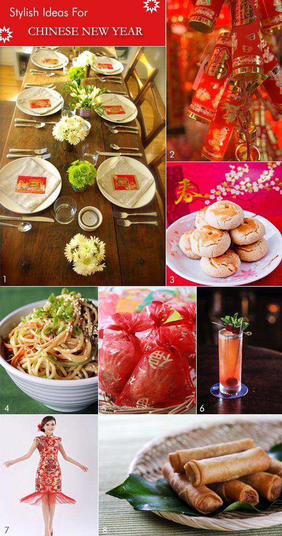 Chinese Party Food Ideas
 A Chinese New Year Bridal Shower with a Modern Flair
