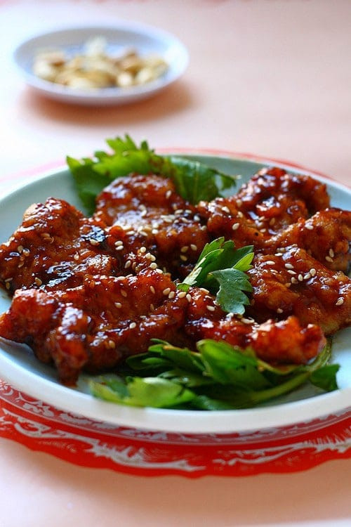 Chinese Pork Chop Recipes
 Peking Pork Chops 京都排骨