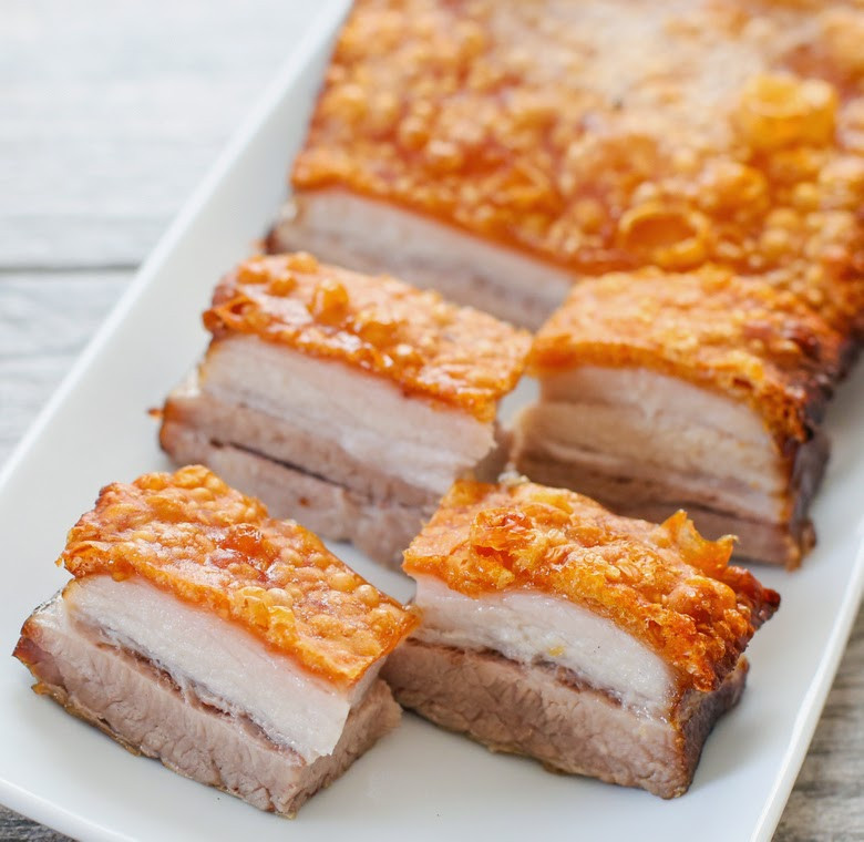 Chinese Roast Pork Belly Recipes
 Crispy Golden Pork Belly Kirbie s Cravings