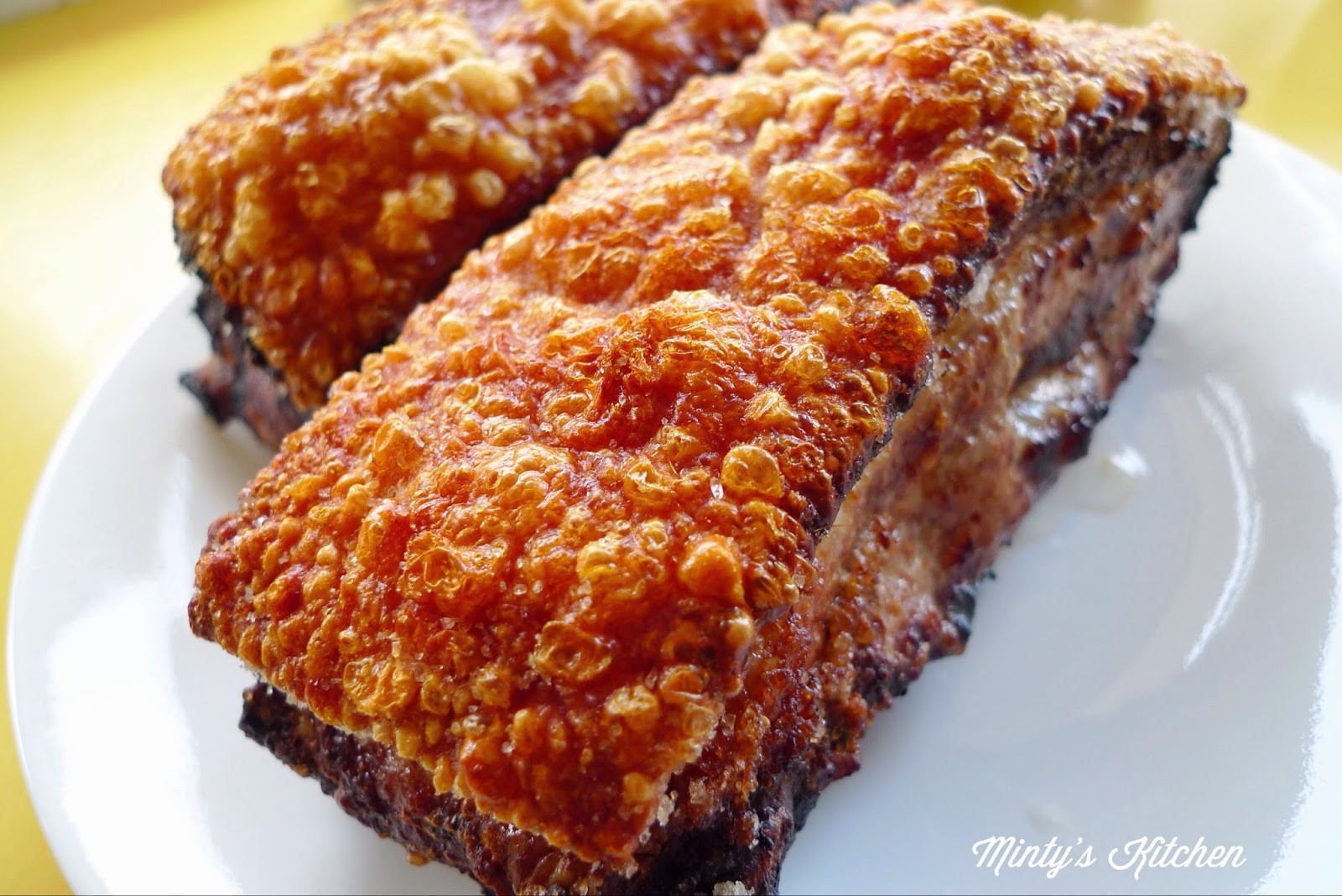 Chinese Roast Pork Belly Recipes
 Minty s Kitchen Crispy Roasted Pork Belly 脆皮燒肉