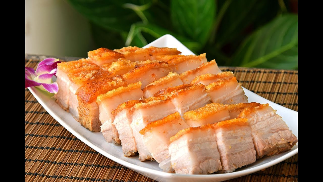 Chinese Roast Pork Belly Recipes
 Siu Yuk Chinese Crispy Roast Pork Belly Hong Kong