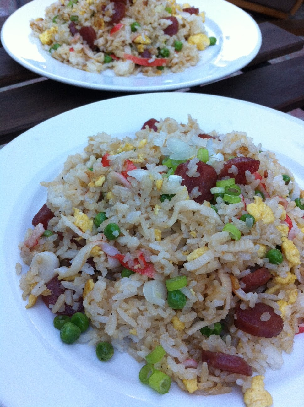 Chinese Sausage Fried Rice
 Simply June Egg & Chinese Sausage Fried Rice