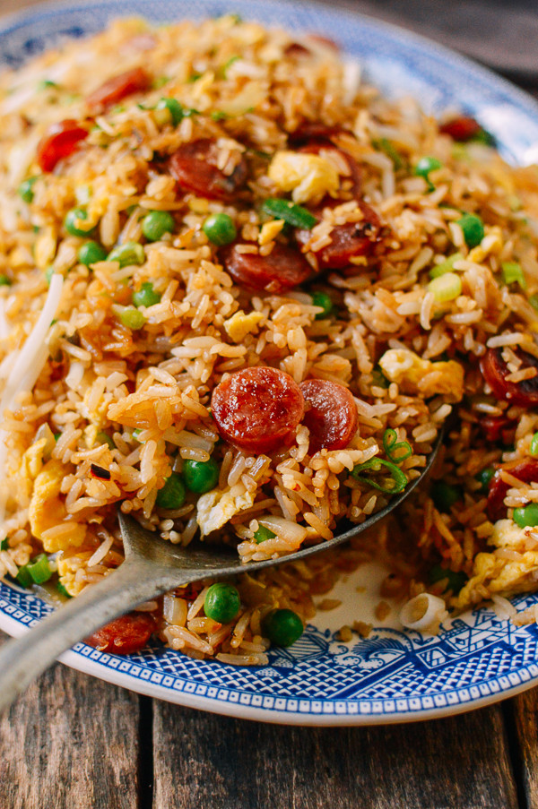 Chinese Sausage Fried Rice
 Chinese Sausage Fried Rice Lop Cheung Chow Fan A 20