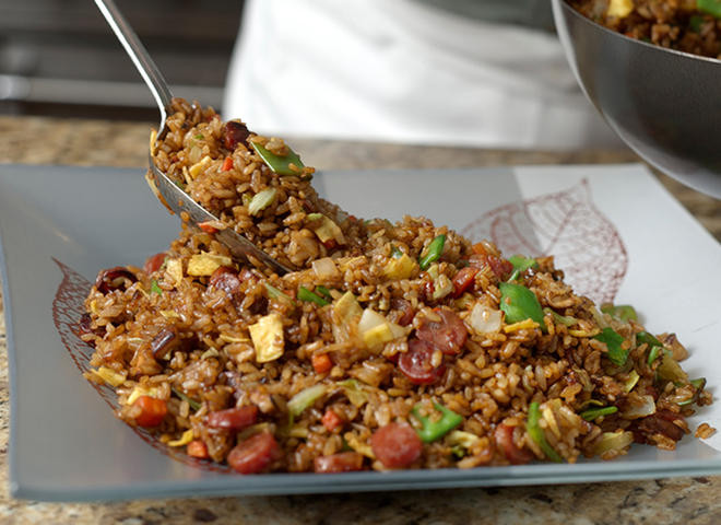 Chinese Sausage Fried Rice
 CIA Recipe Fried Rice with Chinese Sausage CBS News